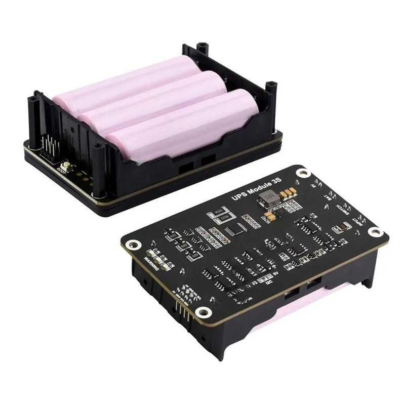 라즈베리 파이 5 시리즈용 3S 전원 공급 모듈, 3개 - Raspberry Pi Uninterrupted Power Supply Ups 18650 리뷰 및 가격