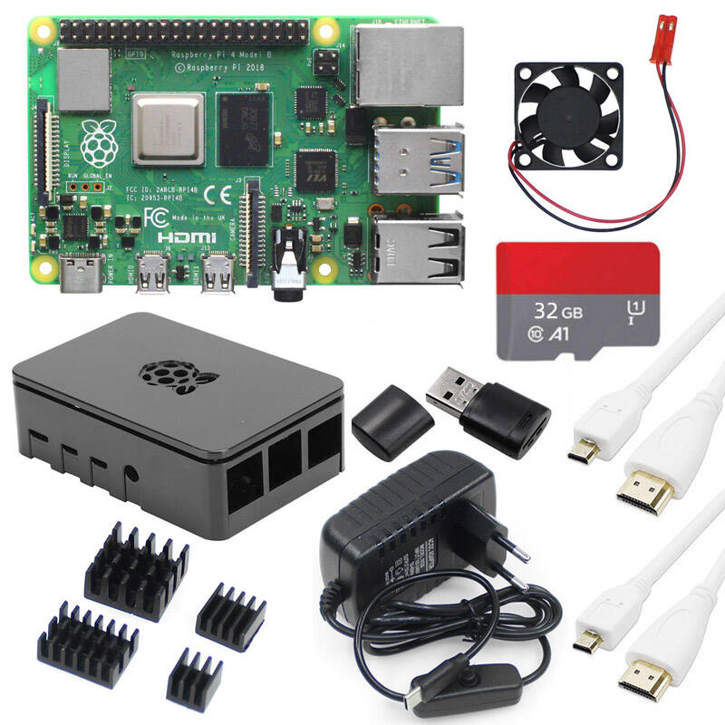 라즈베리 파이 4B 8GB 기본 키트 (케이스, 전원  - Raspberry Pi 4 8Gb Ram Kit 리뷰 및 가격